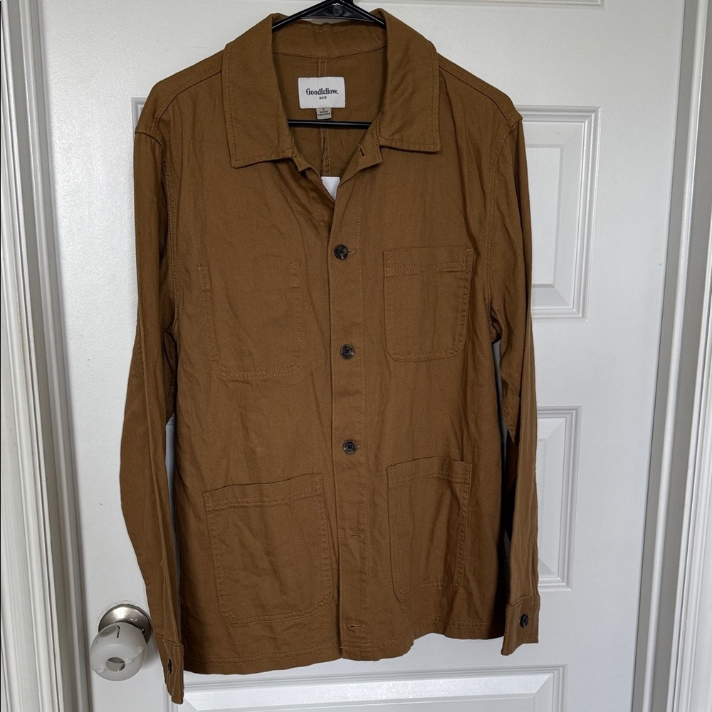 Goodfellow & Co Men's Tan Shirt Jacket